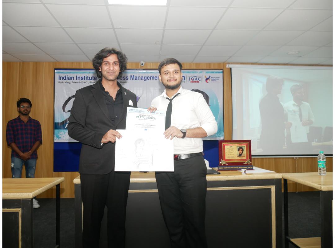 Rahul Soni Conducts “All Can Sketch” Workshop for PGDM, BBA, BCA & MAMC Students at IIBM and ZHI Patna